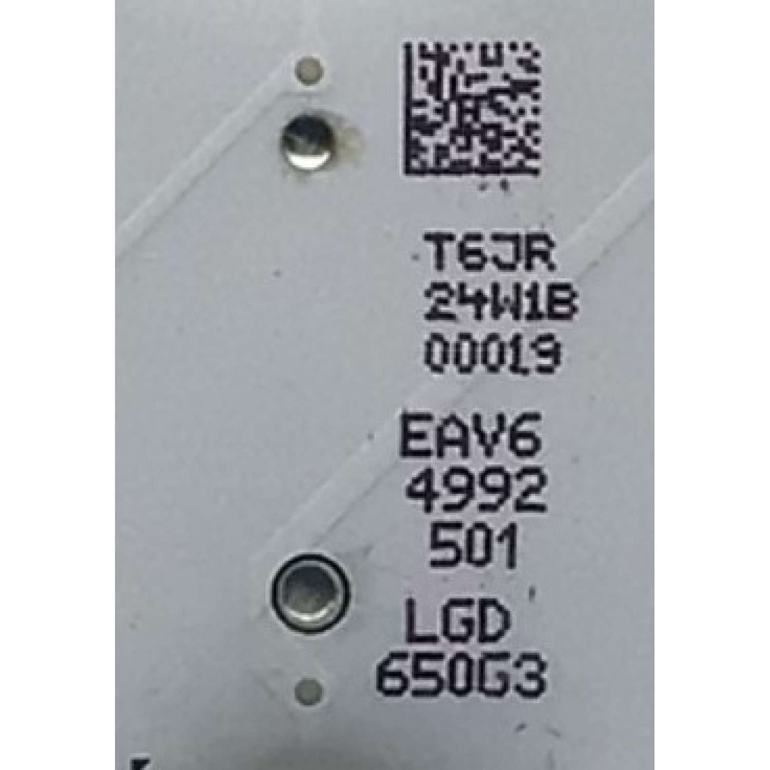 KIT DE LED'S PARA TV LG ((INCOMPLETO SOLO 27 PIEZAS)) / NUMERO DE PARTE EAV64992501 / SSC_Y20_SLIMDTR_65NANO99_S / E469119 / SSC_Y20_SLIMDRT_65NANO99(CASE1)_REV00_191125 / PANEL HC650DAD-SLCAA-2142 / MODELO 65NAN099UNA / 65NANO99UNA / 65NANO99UNA.AUSWLJR - Imagen 3